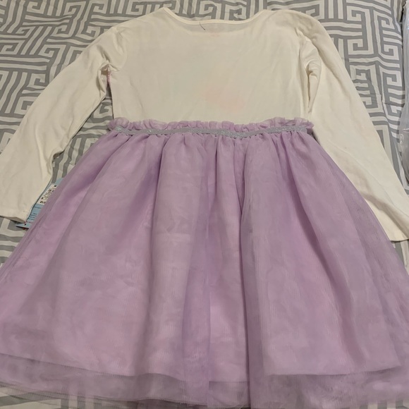 Cat & Jack Girls Size L 10 12 Large Unicorn Dress Tulle Long Sleeve Fall - Picture 13 of 14